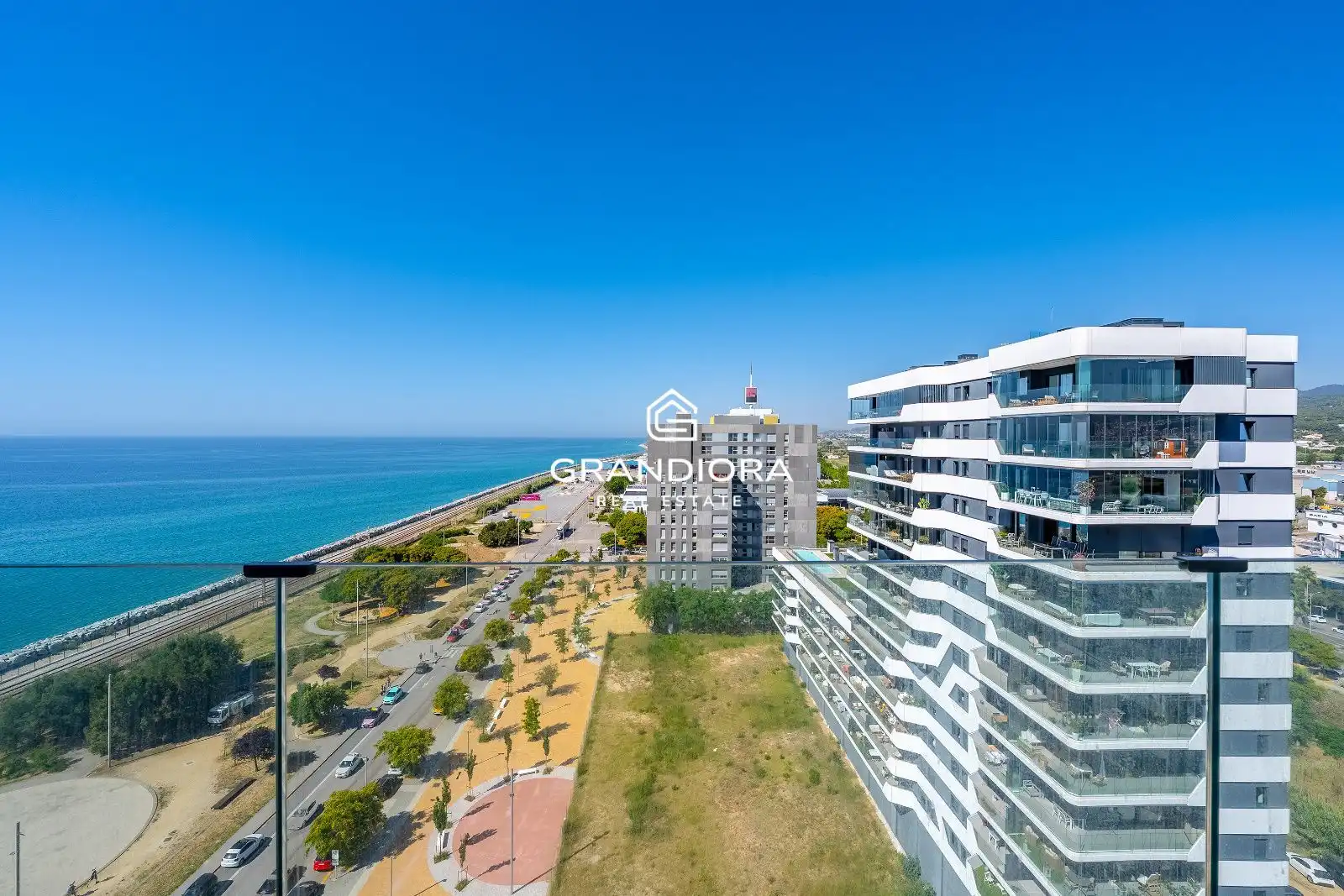 Exterior view of Attic for sale in Mataró  with Air Conditioner, Terrace and Swimming Pool