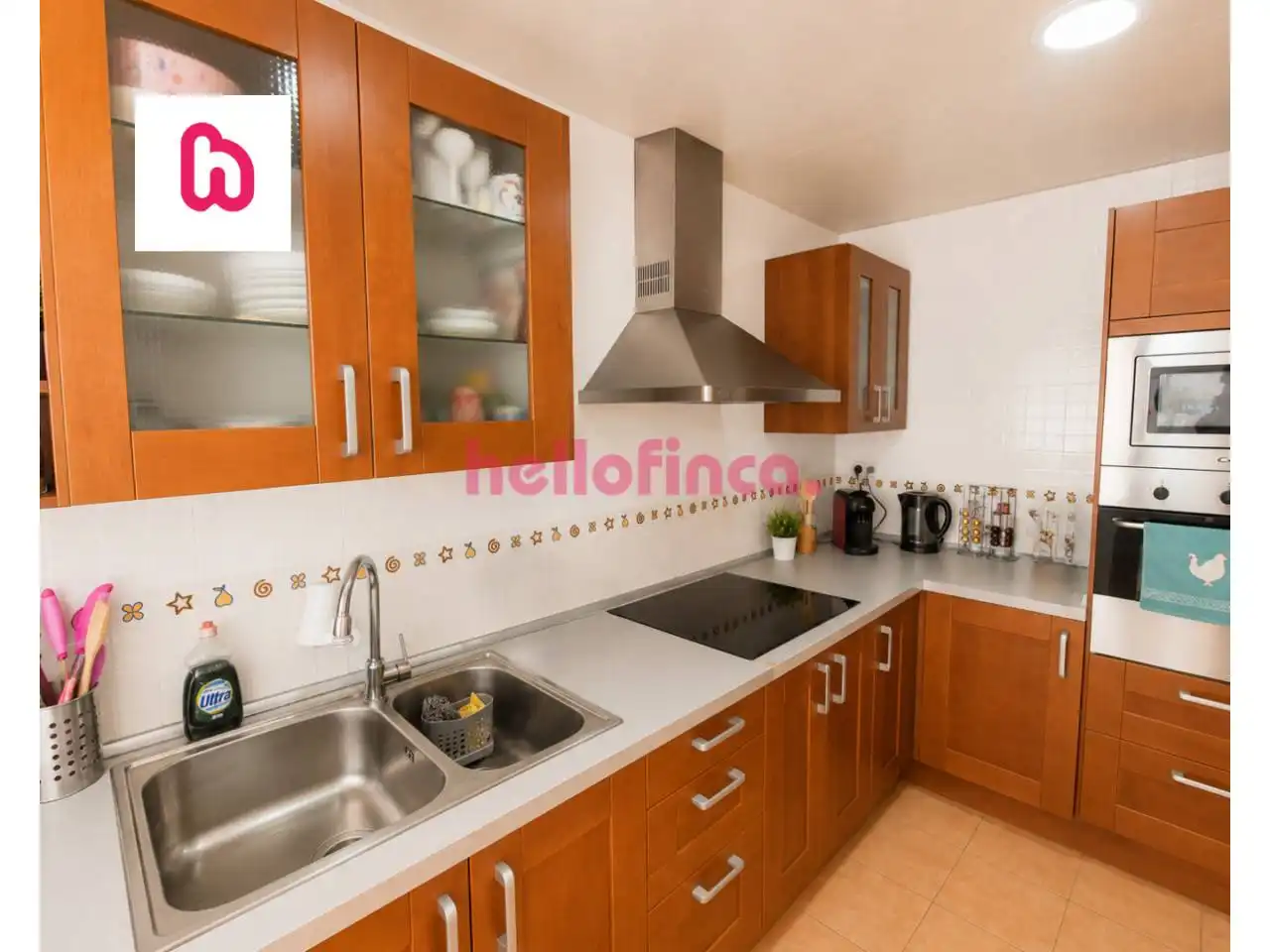 Cocina de Piso en venta en Vilafranca del Penedès con Calefacción, Parquet y Terraza