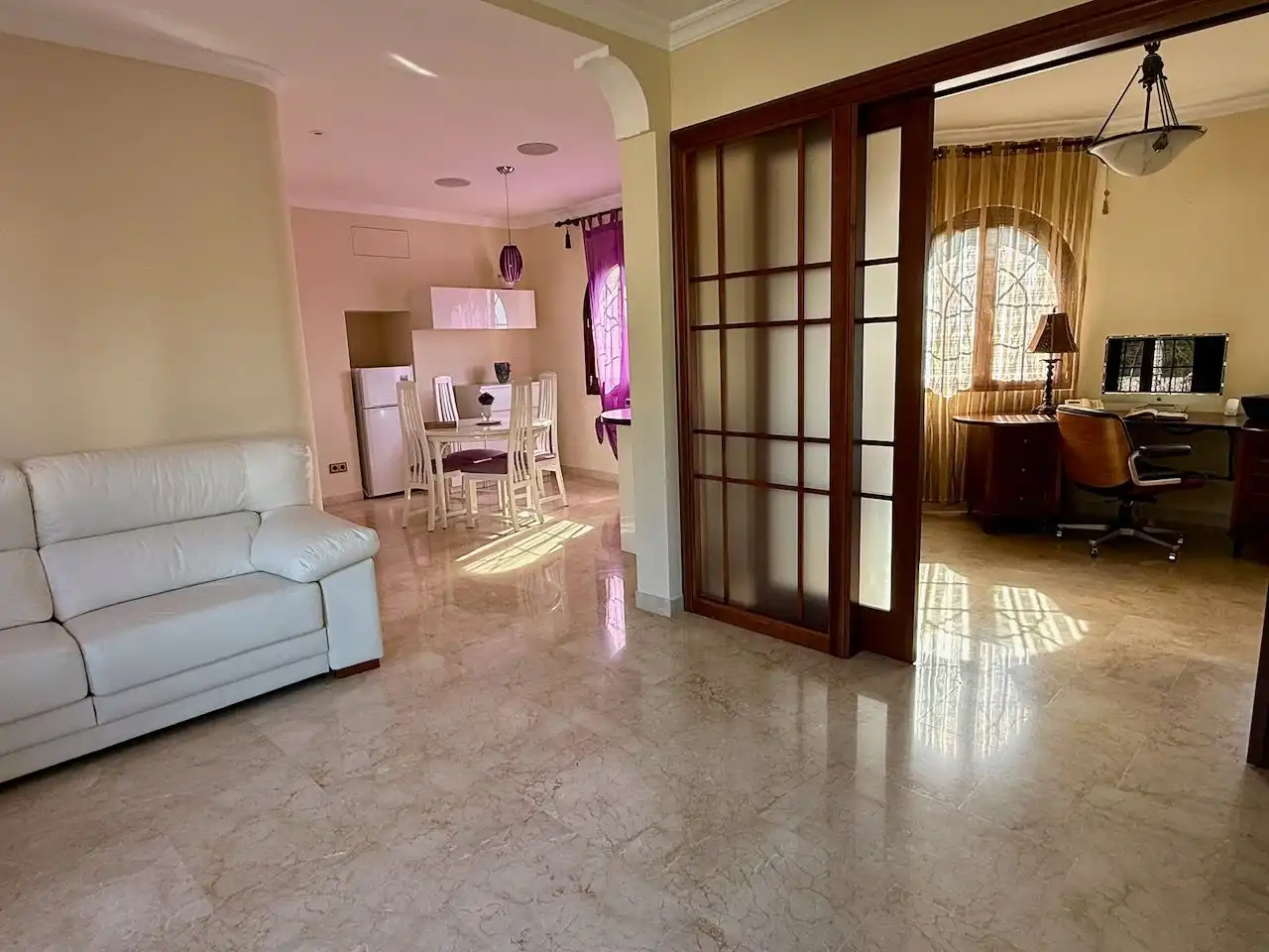 Sala de estar de Casa o chalet en venta en Altea con Aire acondicionado, Calefacción y Jardín privado