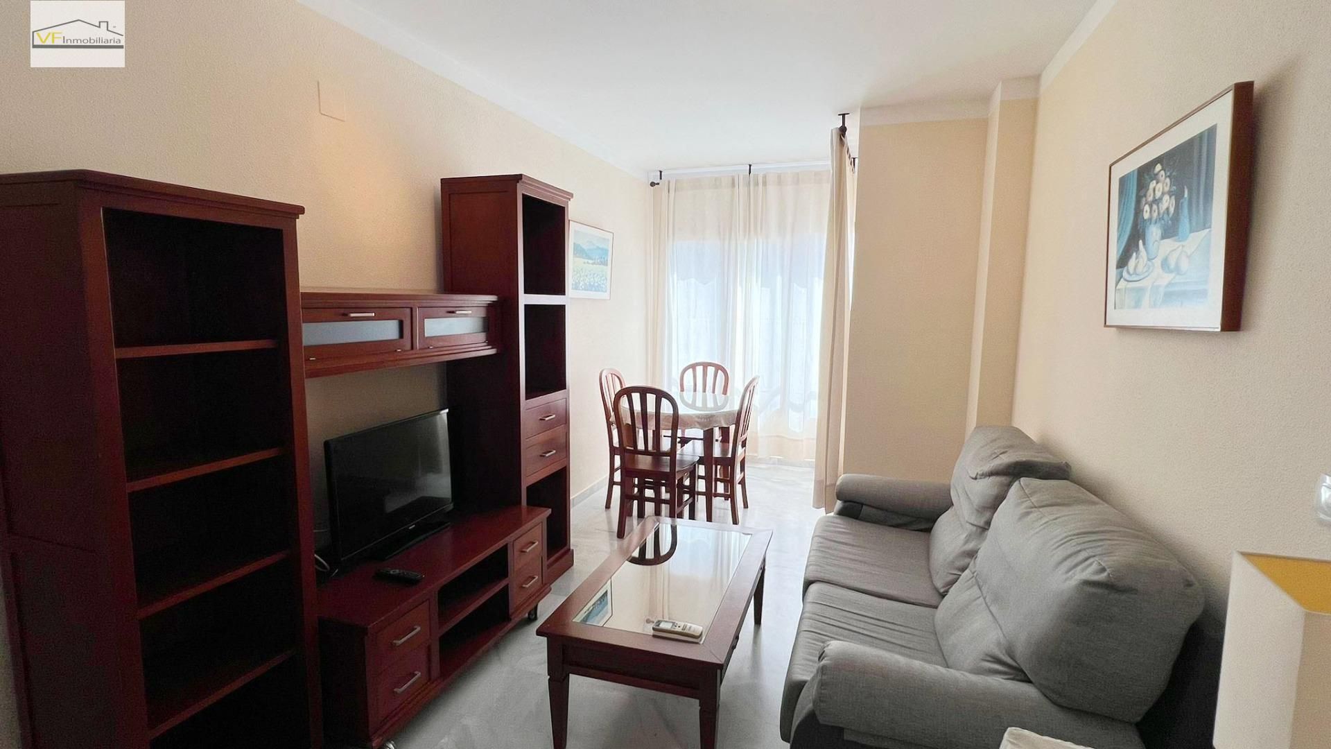 Living room of Apartment to rent in Málaga Capital  with Air Conditioner and Heating