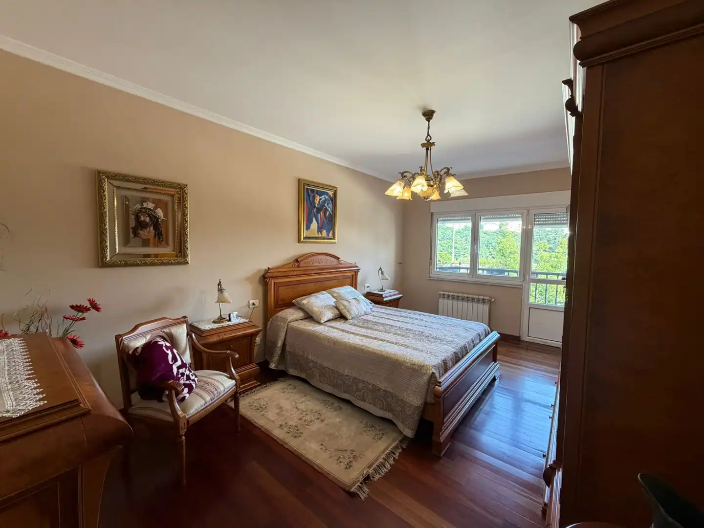 Habitación de Casa o chalet en venta en Lugo con Calefacción, Terraza y Balcón