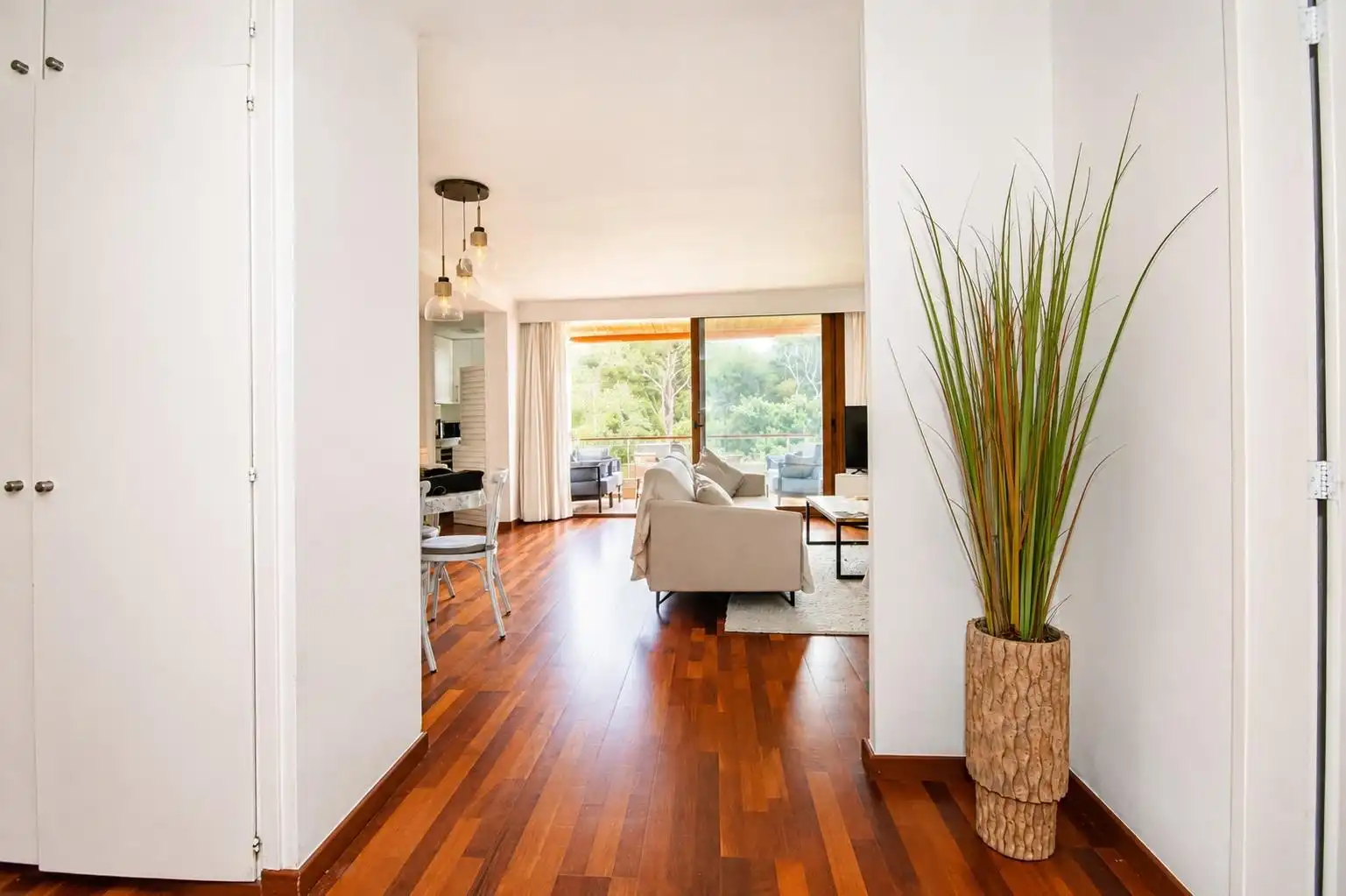 Living room of Flat for sale in Son Servera  with Air Conditioner, Private garden and Terrace
