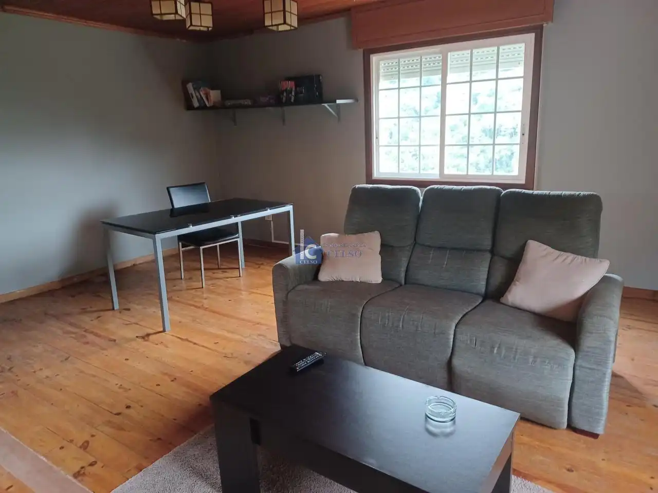 Sala de estar de Casa o chalet en venta en Nogueira de Ramuín con Jardín privado