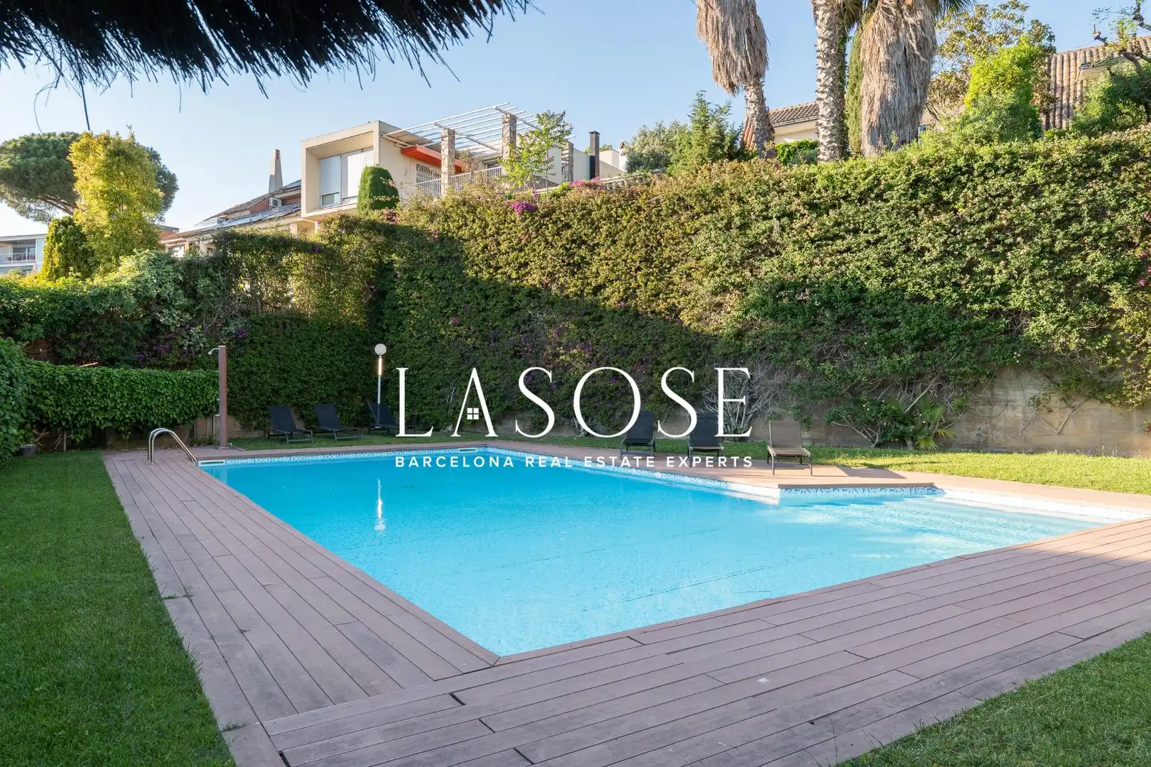 Swimming pool of Houses for rent in Sant Just Desvern  with Heating, Private garden and Terrace