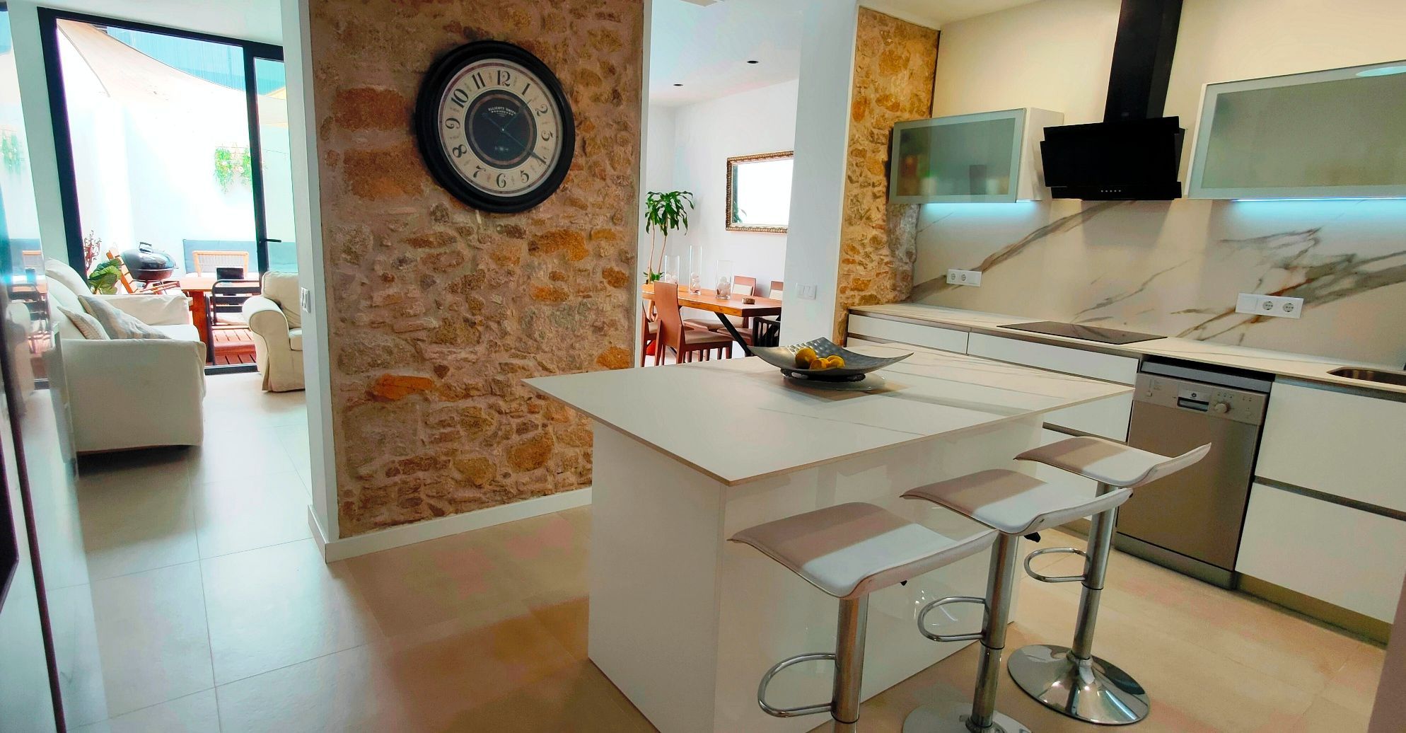 Kitchen of House or chalet for sale in Calella  with Air Conditioner, Parquet flooring and Terrace