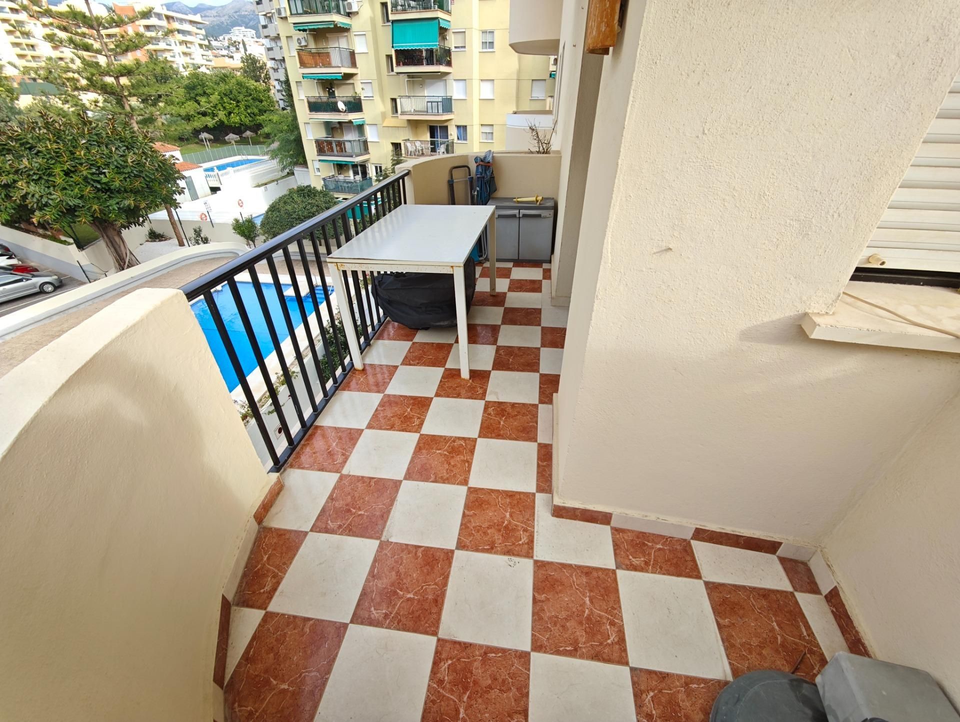 Balcony of Flat for sale in Fuengirola  with Air Conditioner, Terrace and Community pool