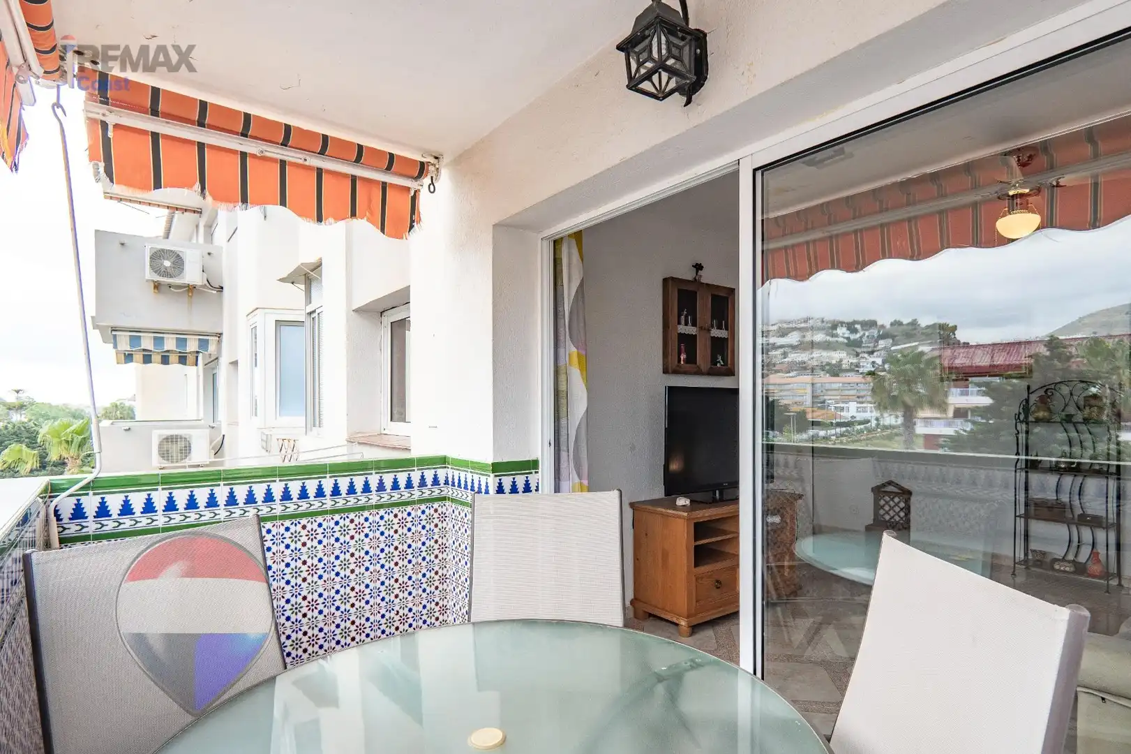 Terraza de Apartamento de alquiler en Rincón de la Victoria con Aire acondicionado, Calefacción y Amueblado