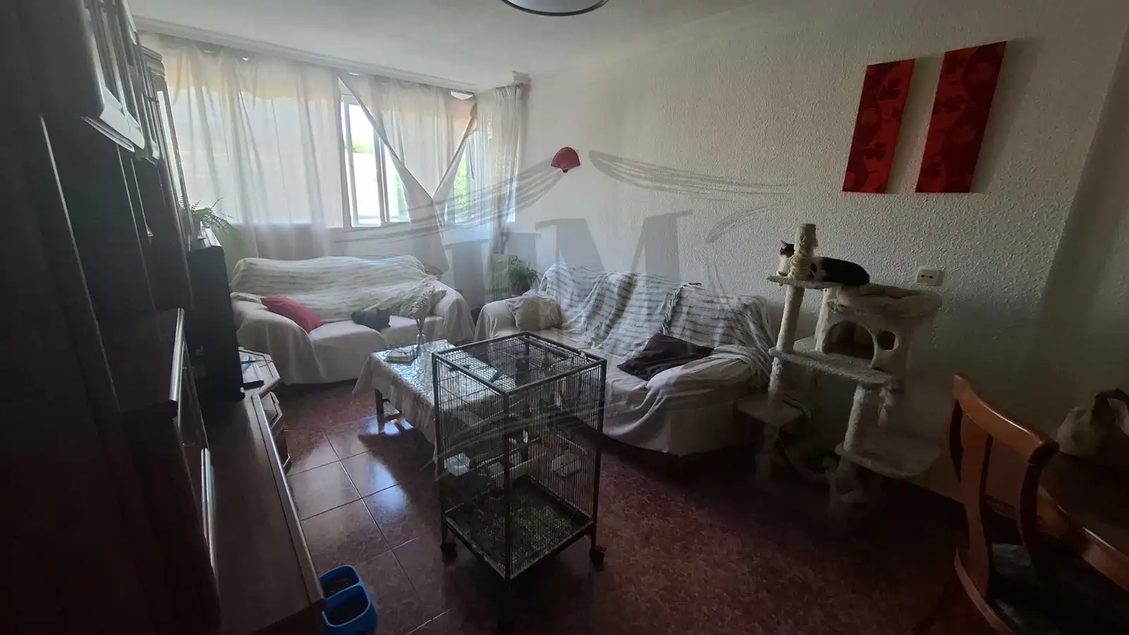 Sala de estar de Piso en venta en Mejorada del Campo con Aire acondicionado y Parquet
