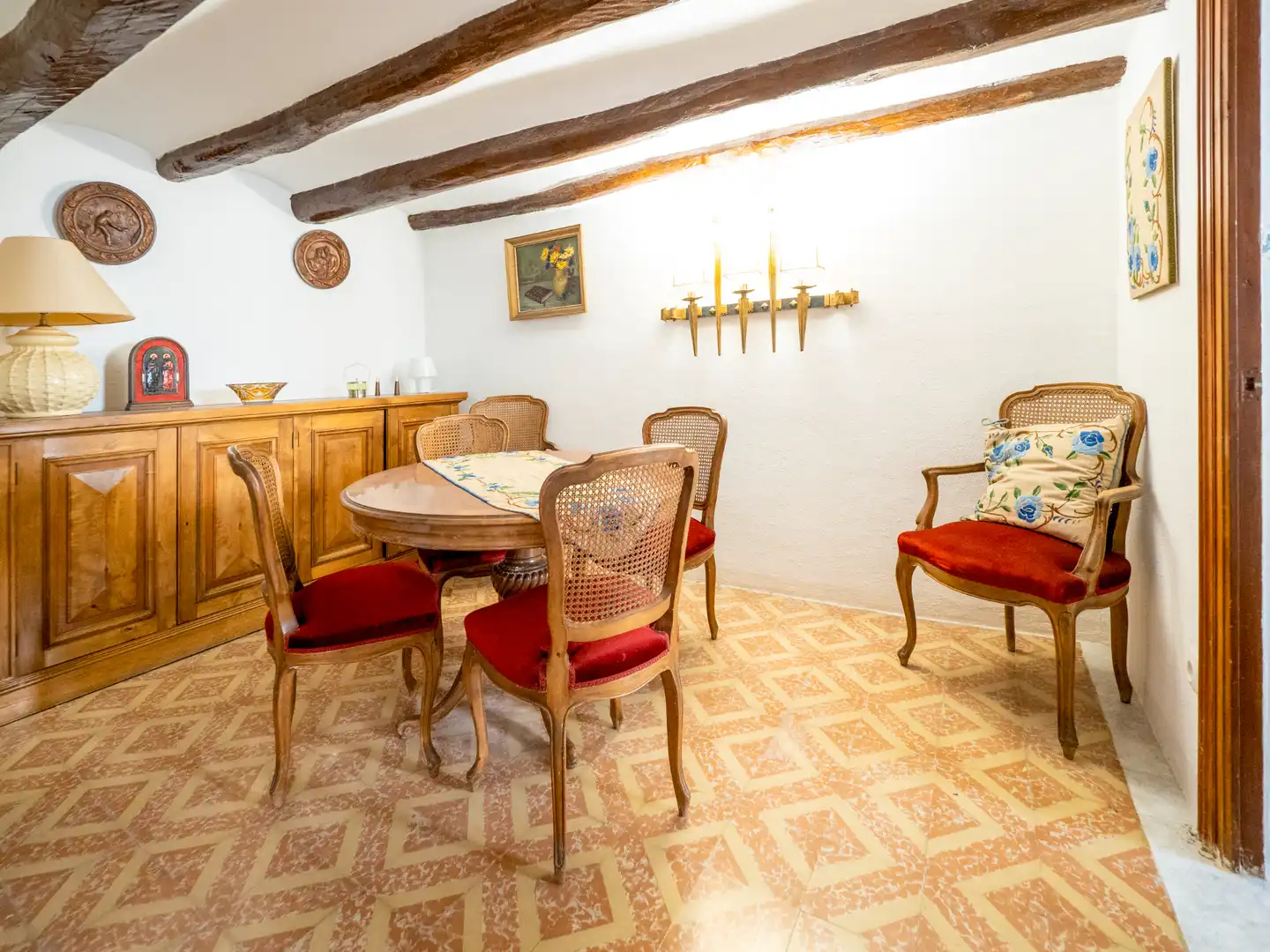Comedor de Casa o chalet en venta en Torrelles de Foix con Jardín privado, Terraza y Amueblado