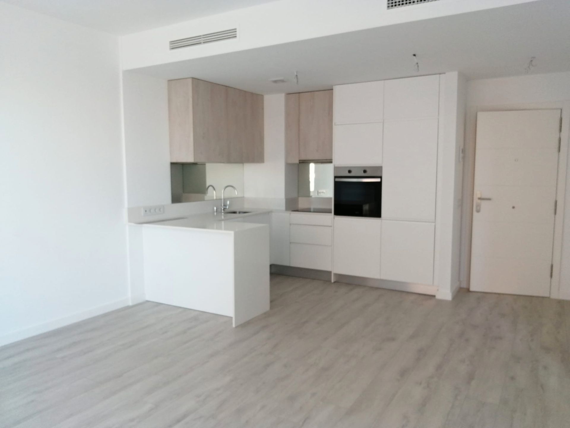 Kitchen of Flat to rent in Málaga Capital  with Air Conditioner, Terrace and Storage room