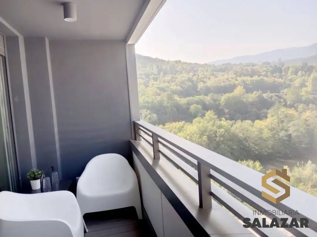 Terraza de Ático de alquiler en Bilbao  con Calefacción, Jardín privado y Terraza