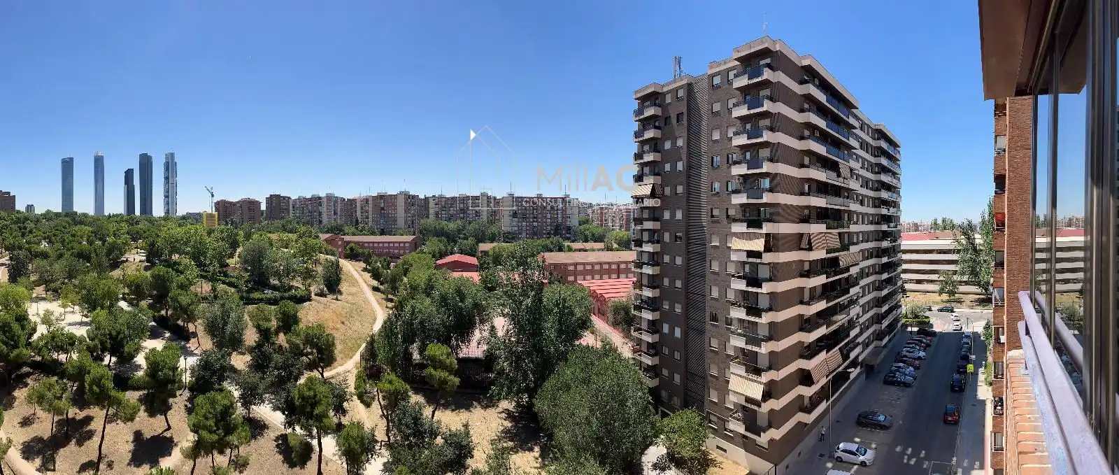 Vista exterior de Piso en venta en Madrid con Aire acondicionado, Calefacción y Terraza