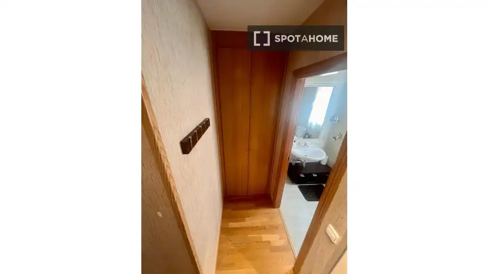 Flat for share in Madrid  with Air Conditioner, Heating and Terrace