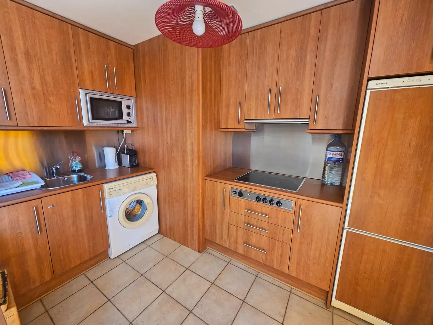Cocina de Apartamento en venta en Pájara con Terraza, Amueblado y Piscina comunitaria
