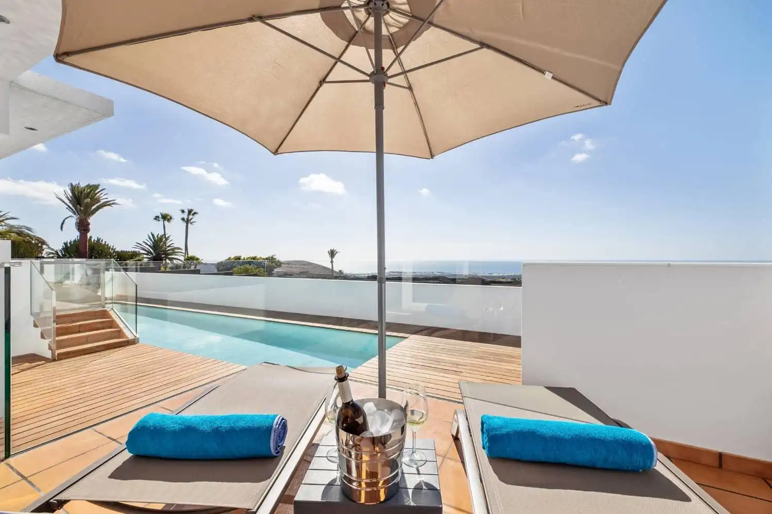Terraza de Casa o chalet en venta en Tías con Aire acondicionado, Jardín privado y Terraza