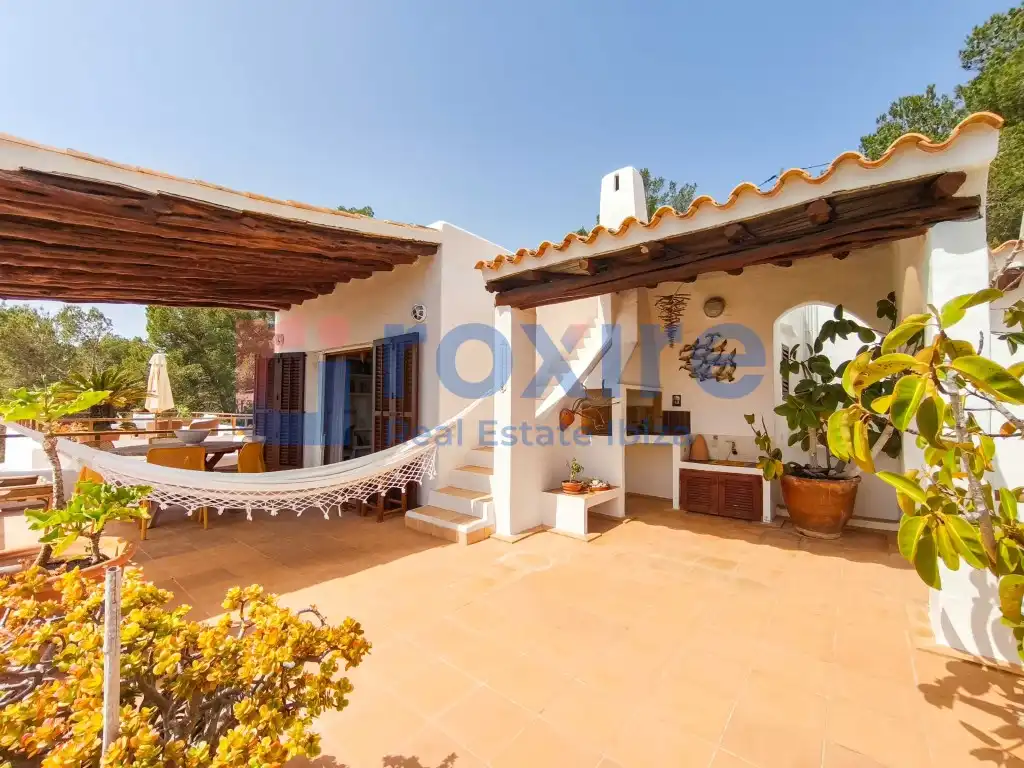 Terrace of Houses for rent in Sant Josep de sa Talaia  with Air Conditioner, Private garden and Terrace
