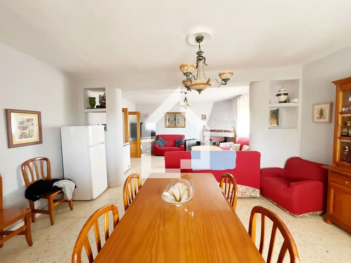 Sala de estar de Casa o chalet en venta en Tibi con Jardín privado, Terraza y Trastero