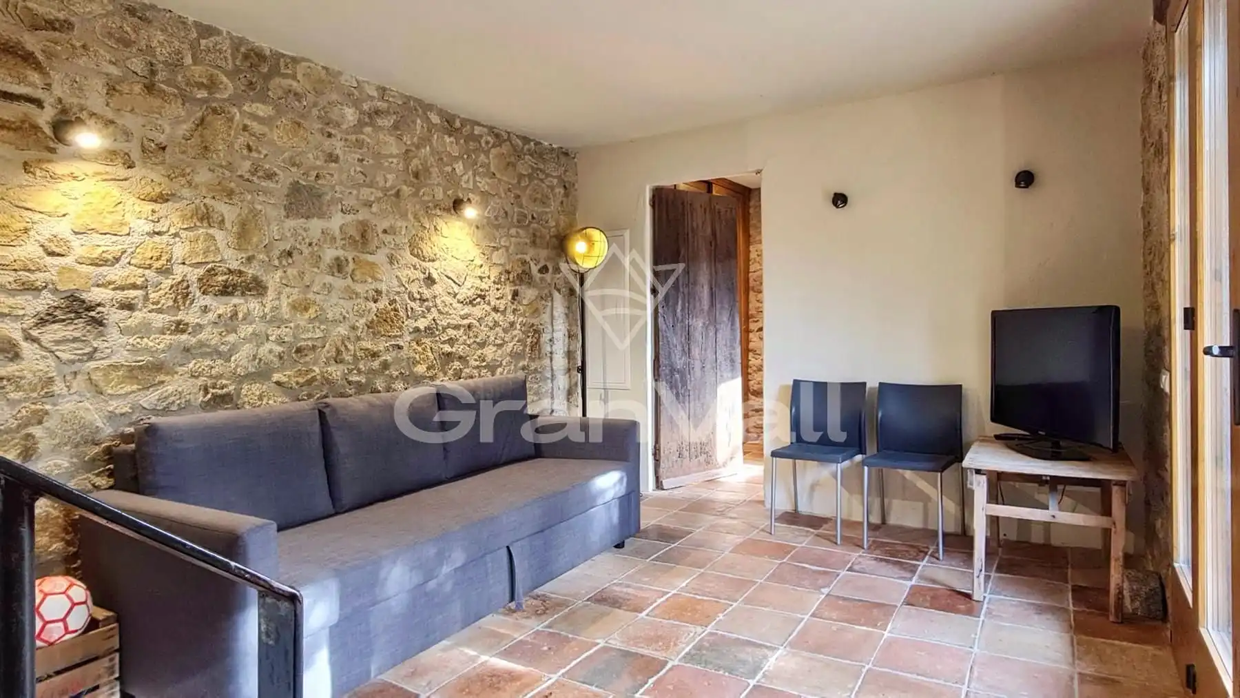 Sala de estar de Casa adosada en venta en Dorres con Calefacción, Jardín privado y Terraza