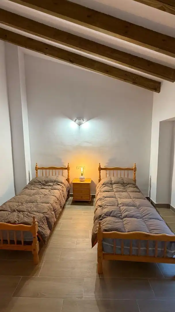 Bedroom of Houses for sale in Cuevas Bajas  with Swimming Pool and Balcony