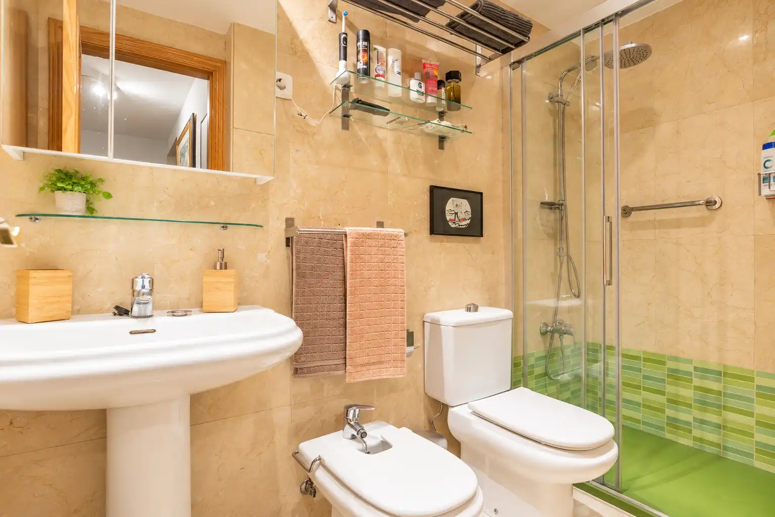 Bany de Apartament en venda en Barrio de Salamanca