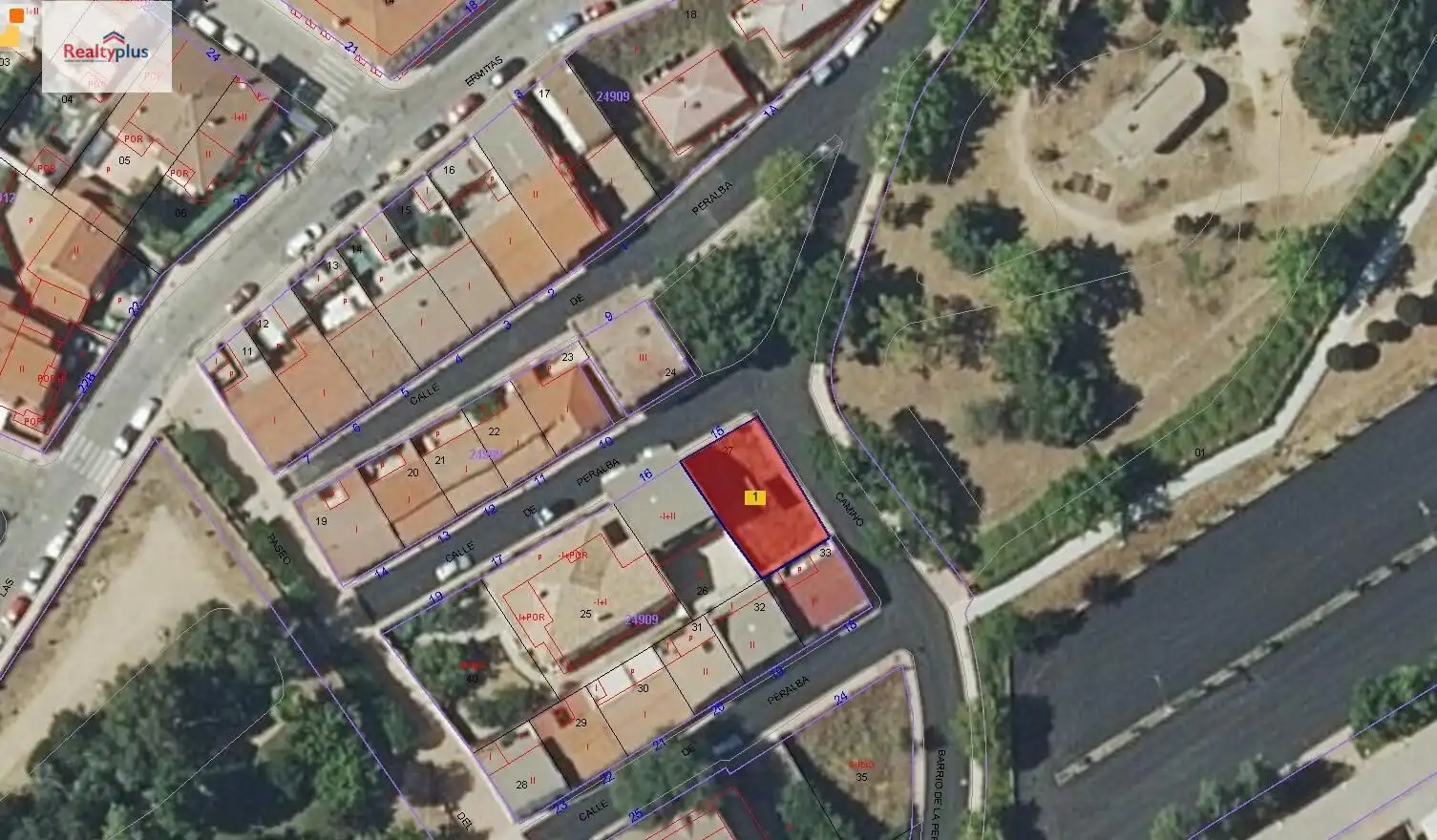 Wohnbaugrundstück zum Verkauf in Calle Calle Peralba 15, imagen 3
