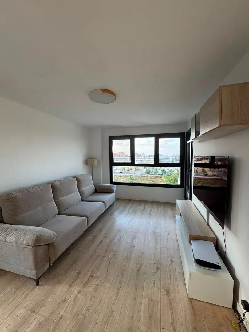 Living room of Flat for sale in Valencia  with Air Conditioner, Heating and Private garden