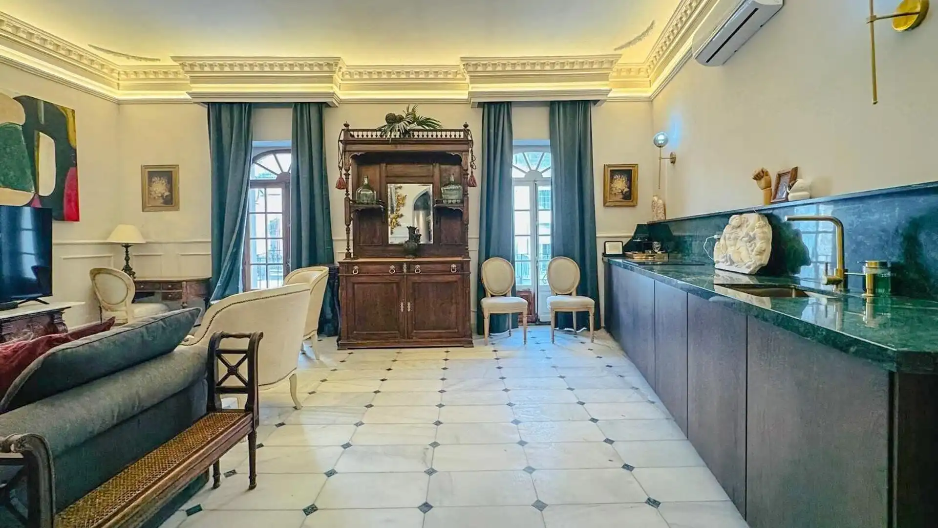 Sala de estar de Piso en venta en Jerez de la Frontera con Aire acondicionado y Trastero