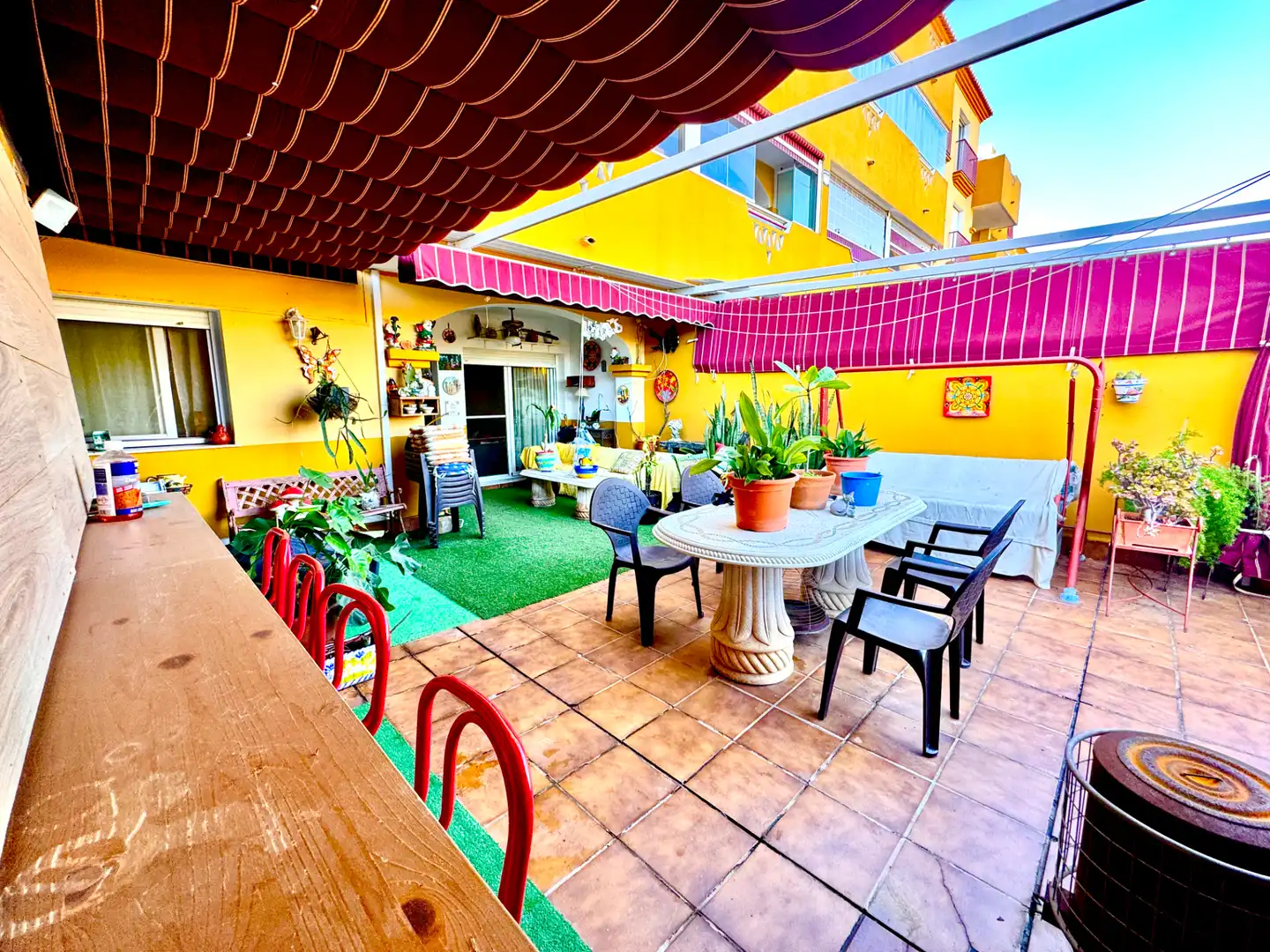Terrace of Ground floor for sale in El Ejido  with Air Conditioner, Private garden and Terrace