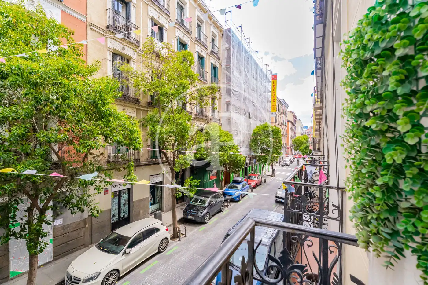Exterior view of Flat for rent in Madrid  with Air Conditioner, Heating and Balcony