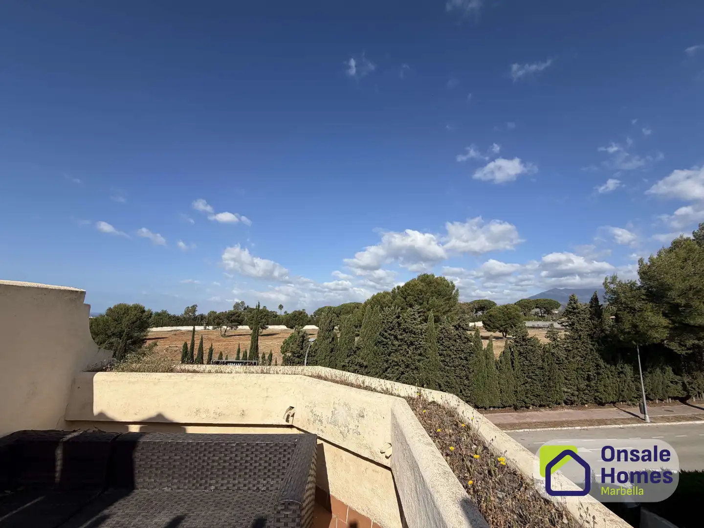 Terraza de Casa adosada en venta en Marbella con Aire acondicionado, Jardín privado y Terraza