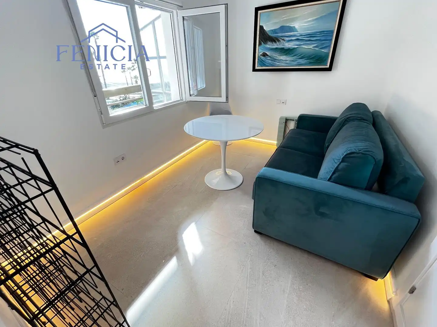Wohnzimmer von Wohnung zum Verkauf in Almuñécar mit Klimaanlage und Terrasse