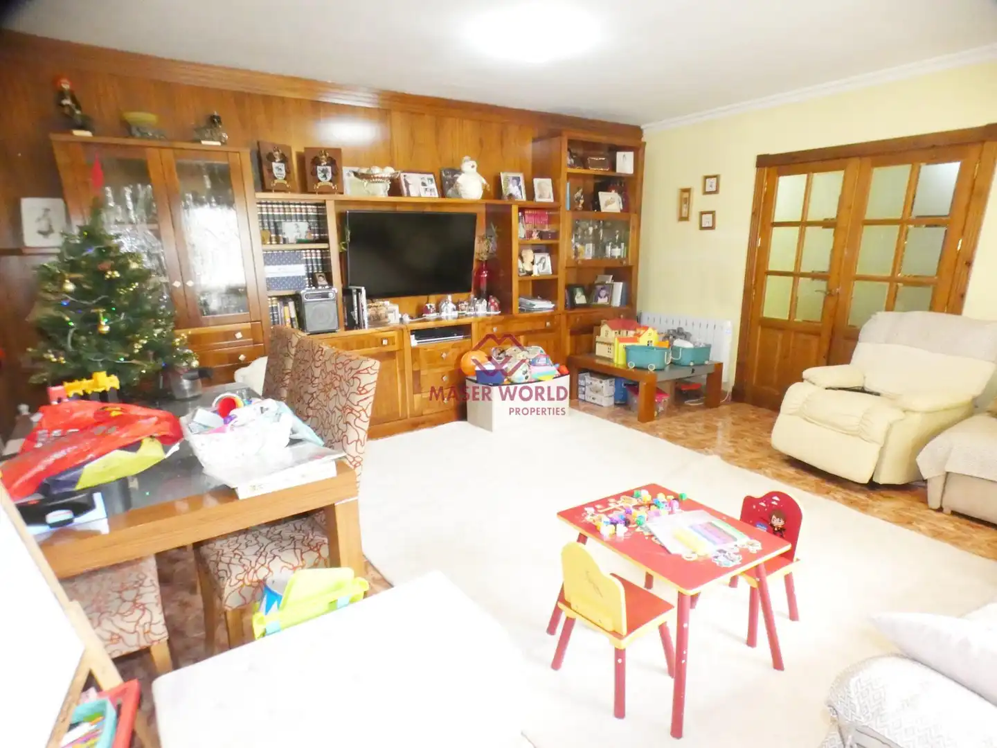 Sala de estar de Dúplex en venta en Mazarrón con Aire acondicionado, Jardín privado y Terraza