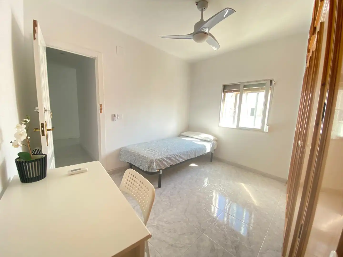 Bedroom of Attic for rent in Madrid  with Heating, Terrace and Furnished