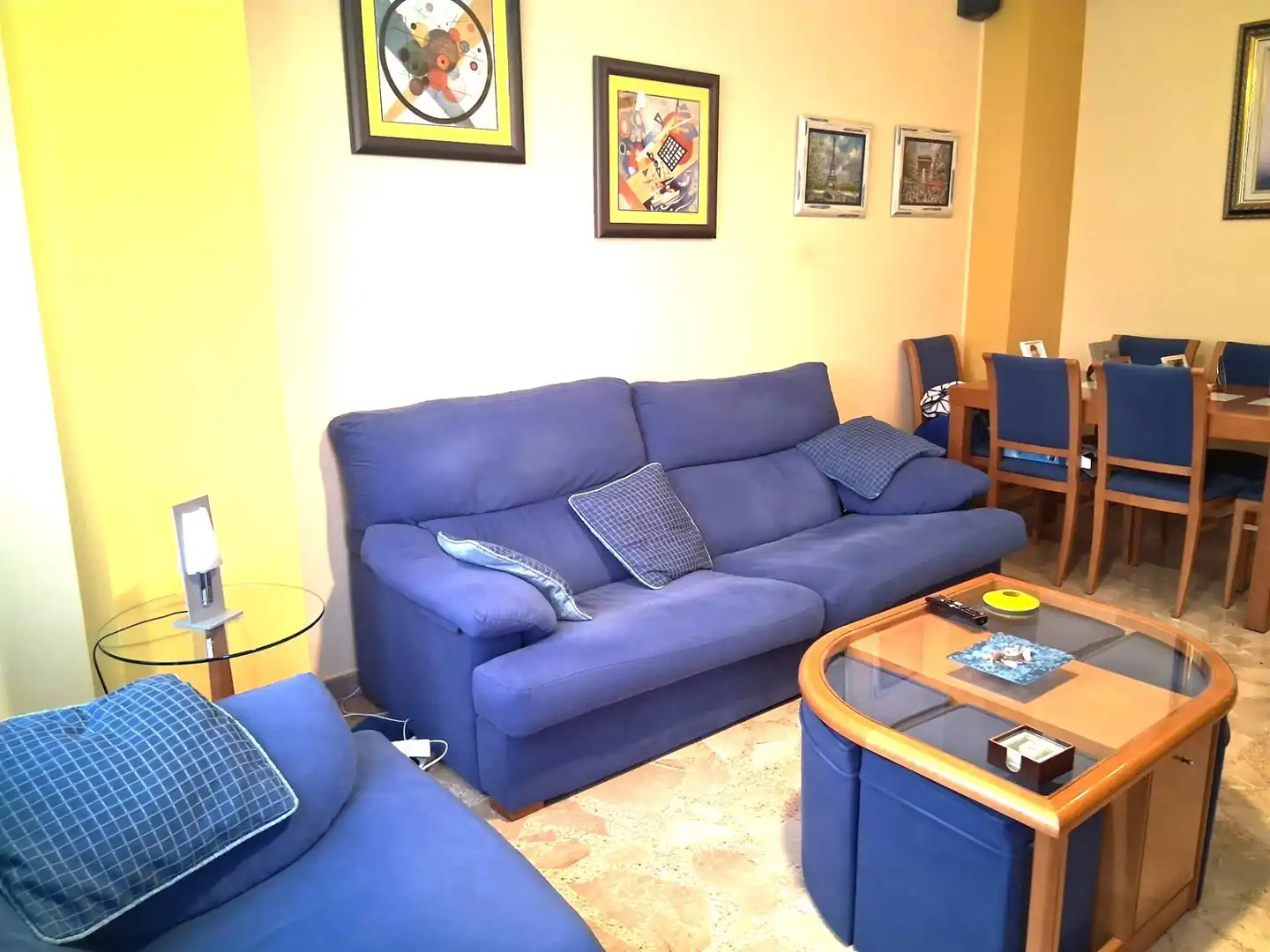 Sala de estar de Piso en venta en Albacete con Calefacción, Terraza y Trastero