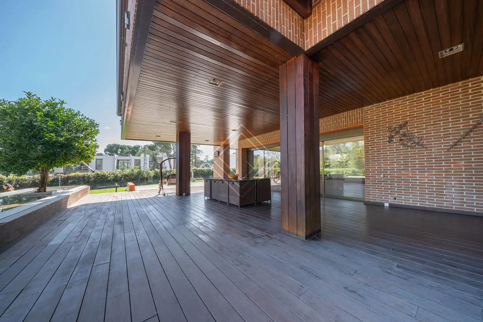 Terraza de Casa o chalet en venta en Madrid con Aire acondicionado, Calefacción y Jardín privado