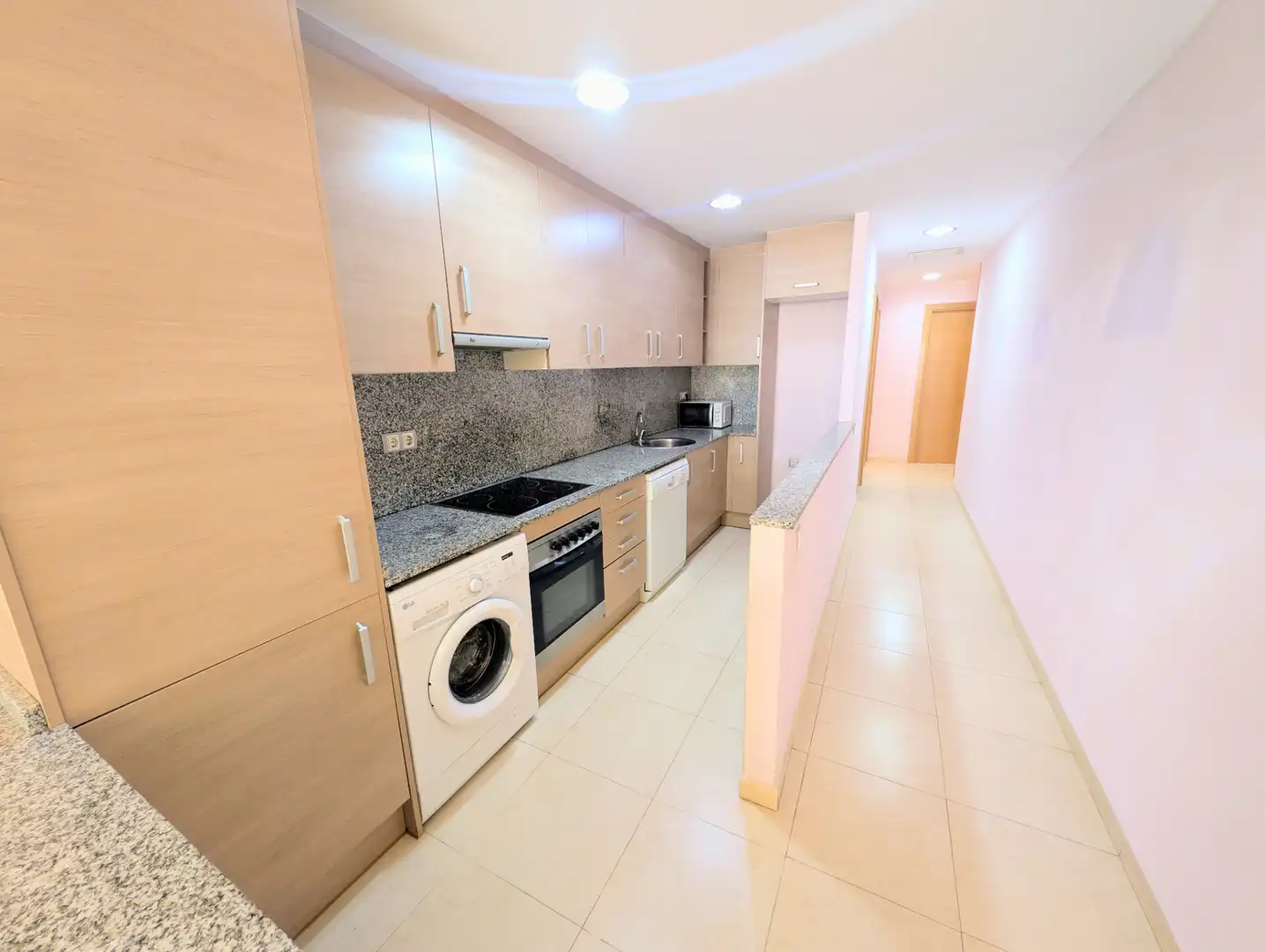 Cocina de Planta baja en venta en Terrassa con Aire acondicionado, Terraza y Amueblado