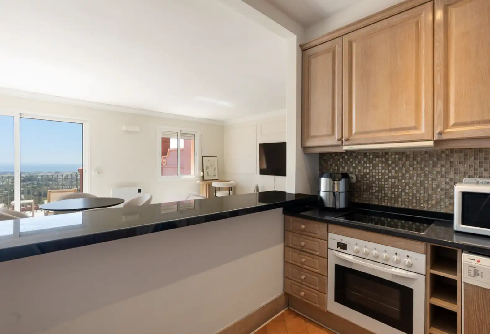 Cocina de Ático en venta en Benahavís con Aire acondicionado, Calefacción y Terraza
