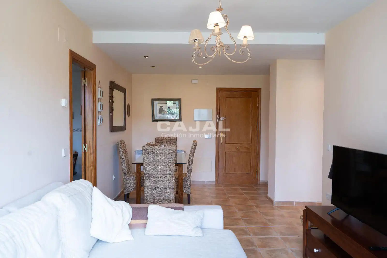 Wohnzimmer von Wohnung zum Verkauf in Riaza mit Heizung, Abstellraum und Schwimmbad