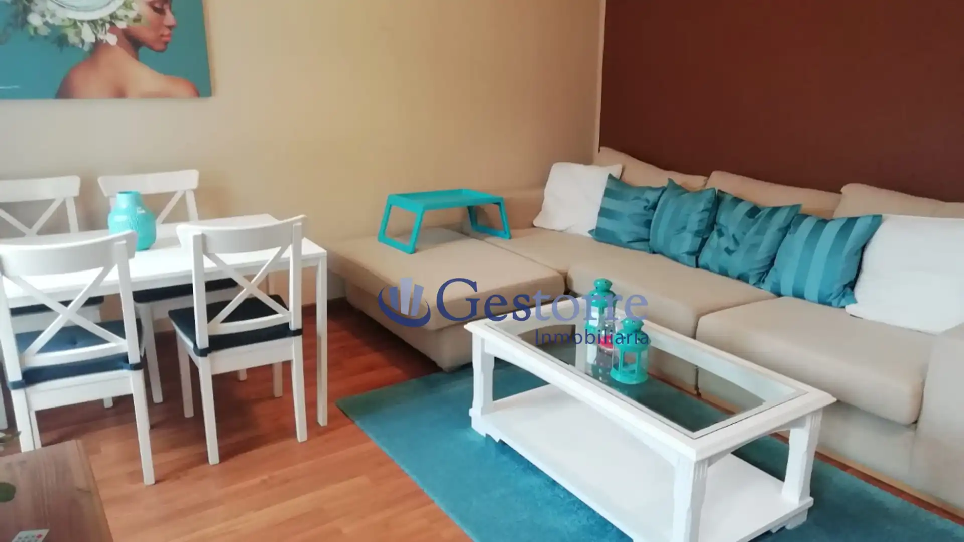 Living room of Flat for sale in San Martín del Rey Aurelio  with Heating, Parquet flooring and Storage room