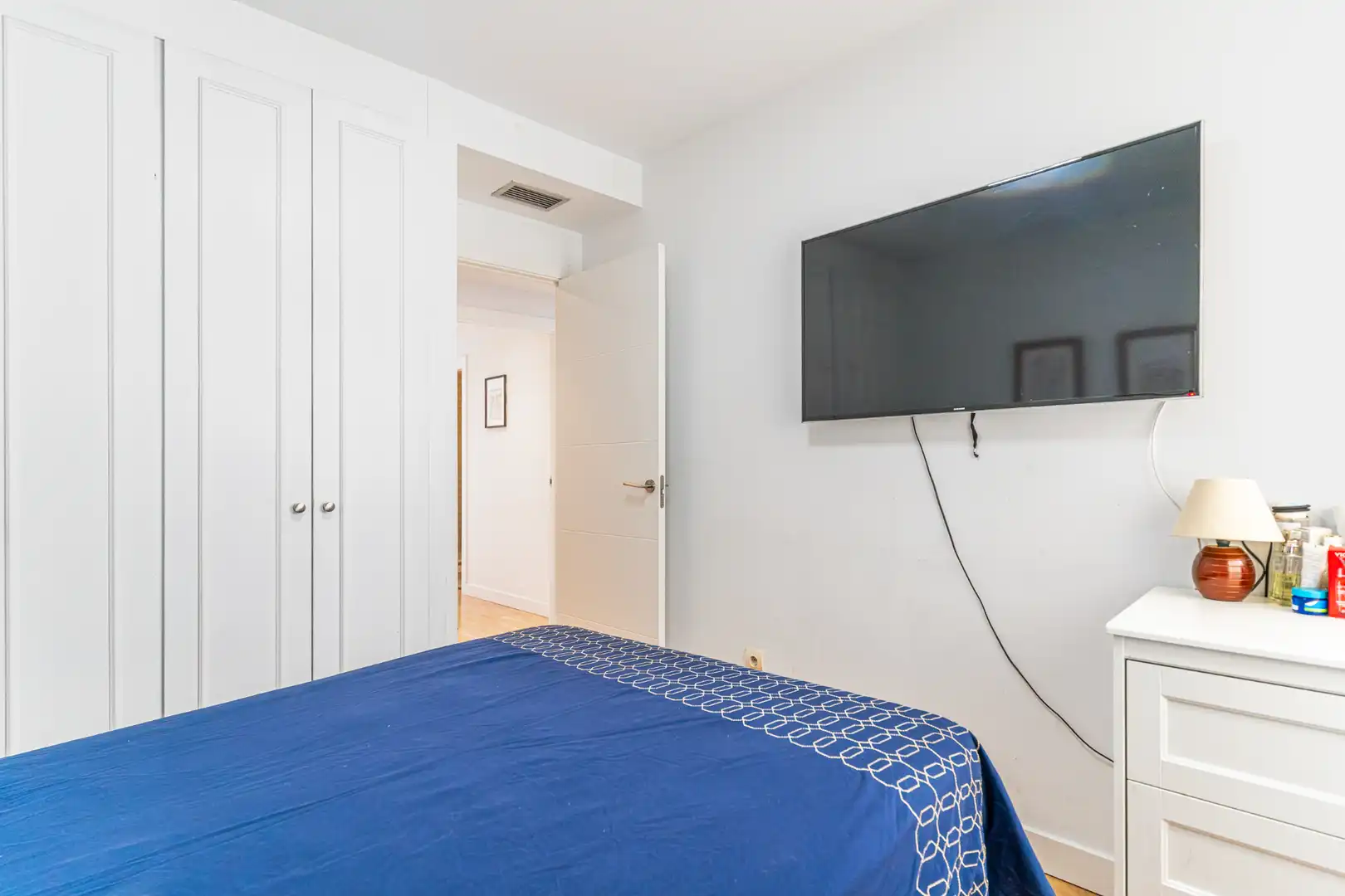 Schlafzimmer von Wohnung zum Verkauf in Las Rozas de Madrid mit Klimaanlage, Heizung und Parkett