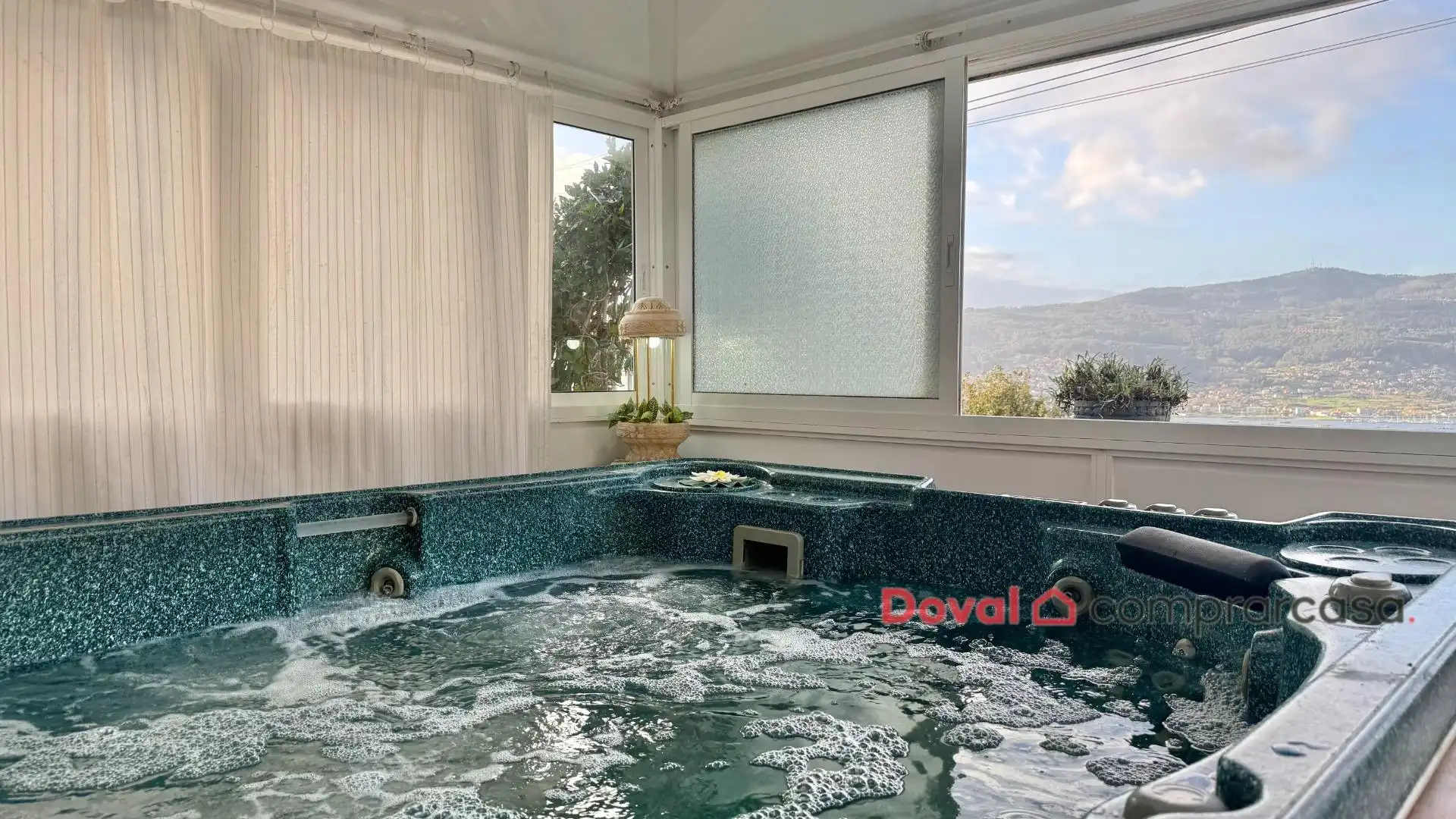 Swimming pool of Houses for sale in Redondela  with Heating, Private garden and Jacuzzi