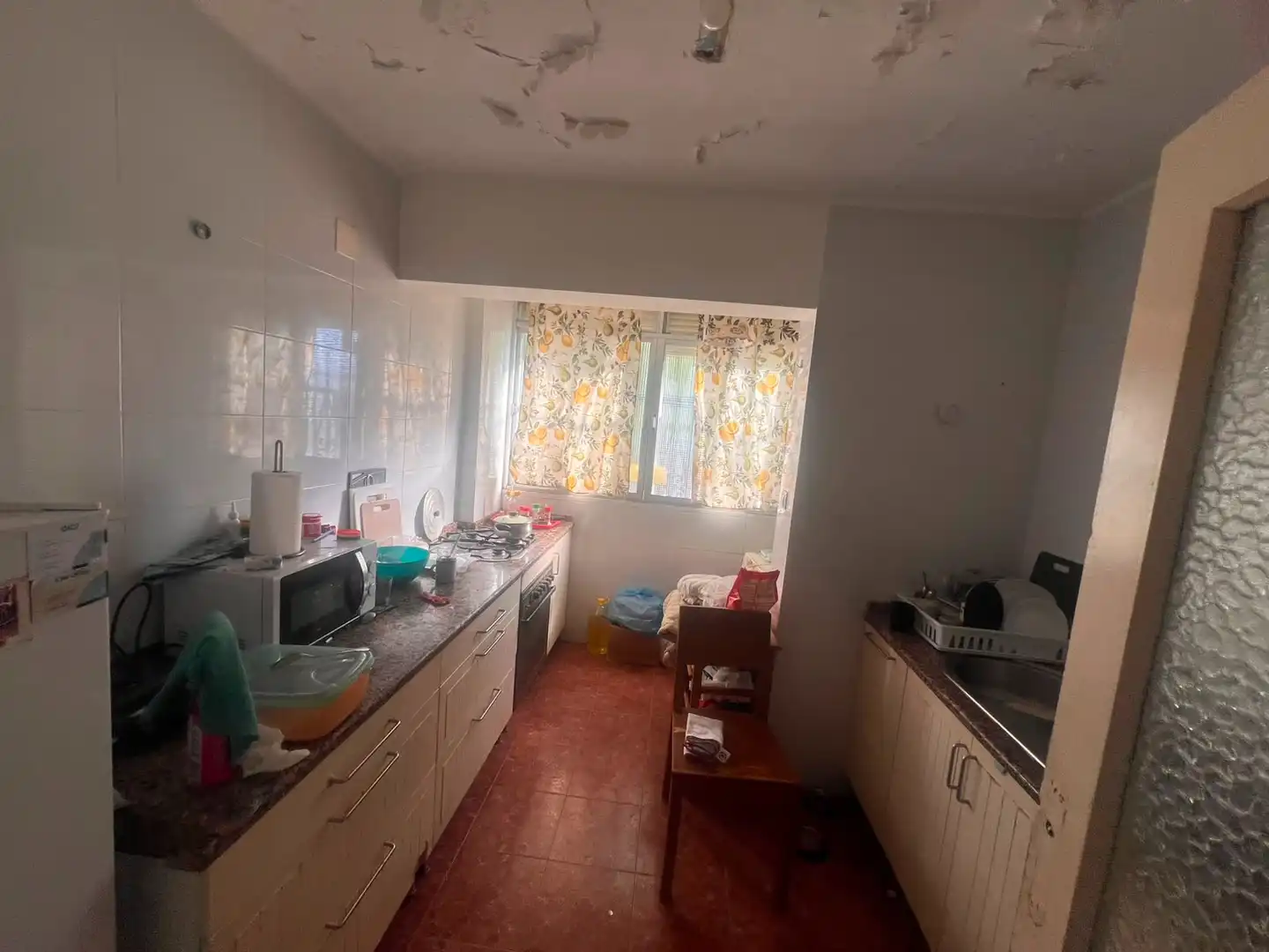 Kitchen of Flat for sale in Sevilla  with Air Conditioner, Terrace and Furnished