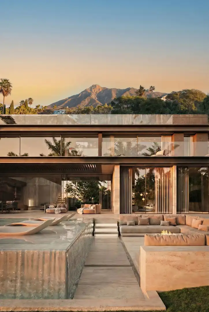 Vista exterior de Casa o chalet en venta en Marbella con Aire acondicionado, Jardín privado y Terraza