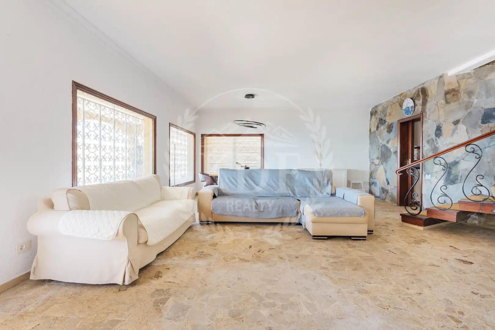 Sala de estar de Casa o chalet en venta en El Rosario con Aire acondicionado, Jardín privado y Terraza