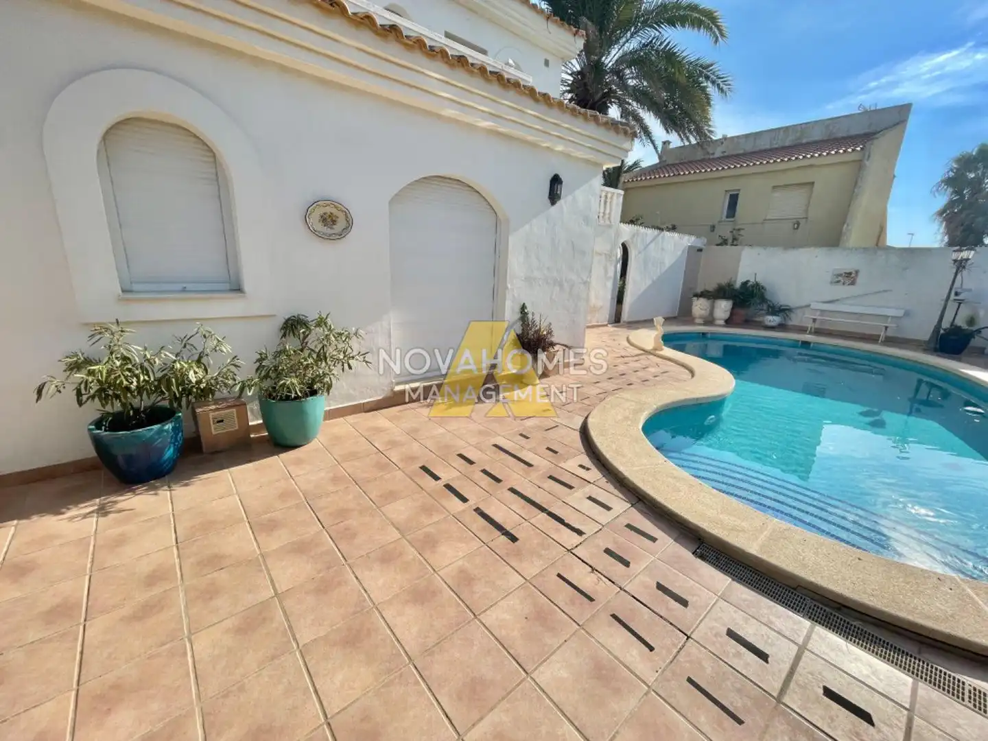 Swimming pool of Houses for sale in La Manga del Mar Menor  with Terrace, Storage room and Swimming Pool