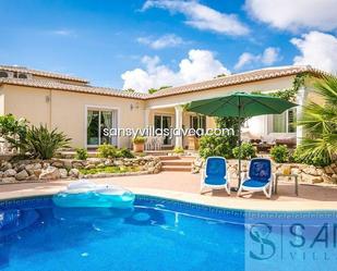 Piscina de Casa o xalet en venda en Jávea / Xàbia amb Aire condicionat i Traster