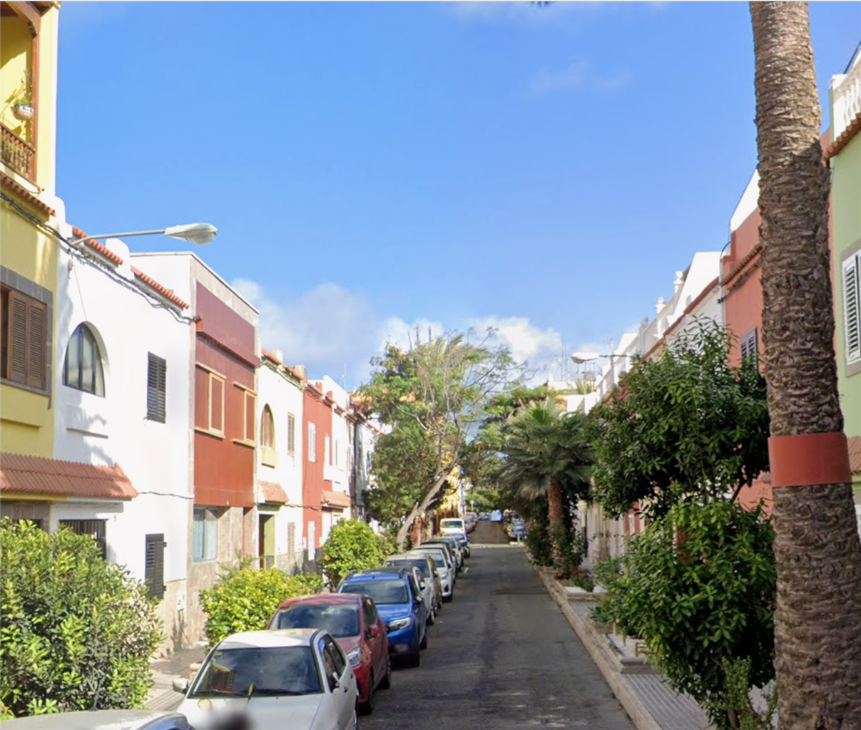 Vista exterior de Casa adosada en venda en Las Palmas de Gran Canaria