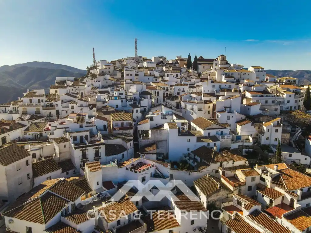Exterior view of Houses for sale in Comares  with Air Conditioner, Private garden and Terrace