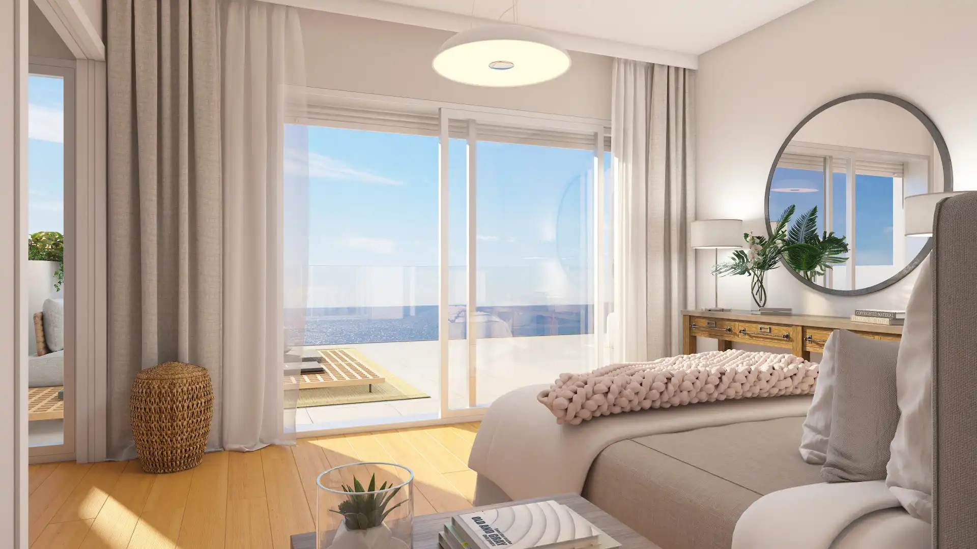 Apartamento con piscina en venta en El Faro de Calaburra - Chaparral