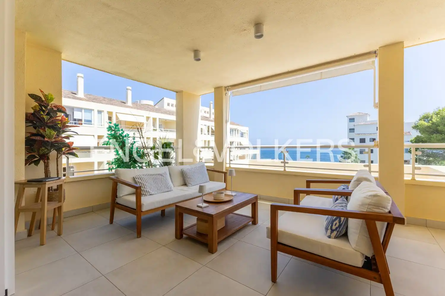Terrace of Flat for rent in Jávea / Xàbia  with Air Conditioner, Heating and Terrace